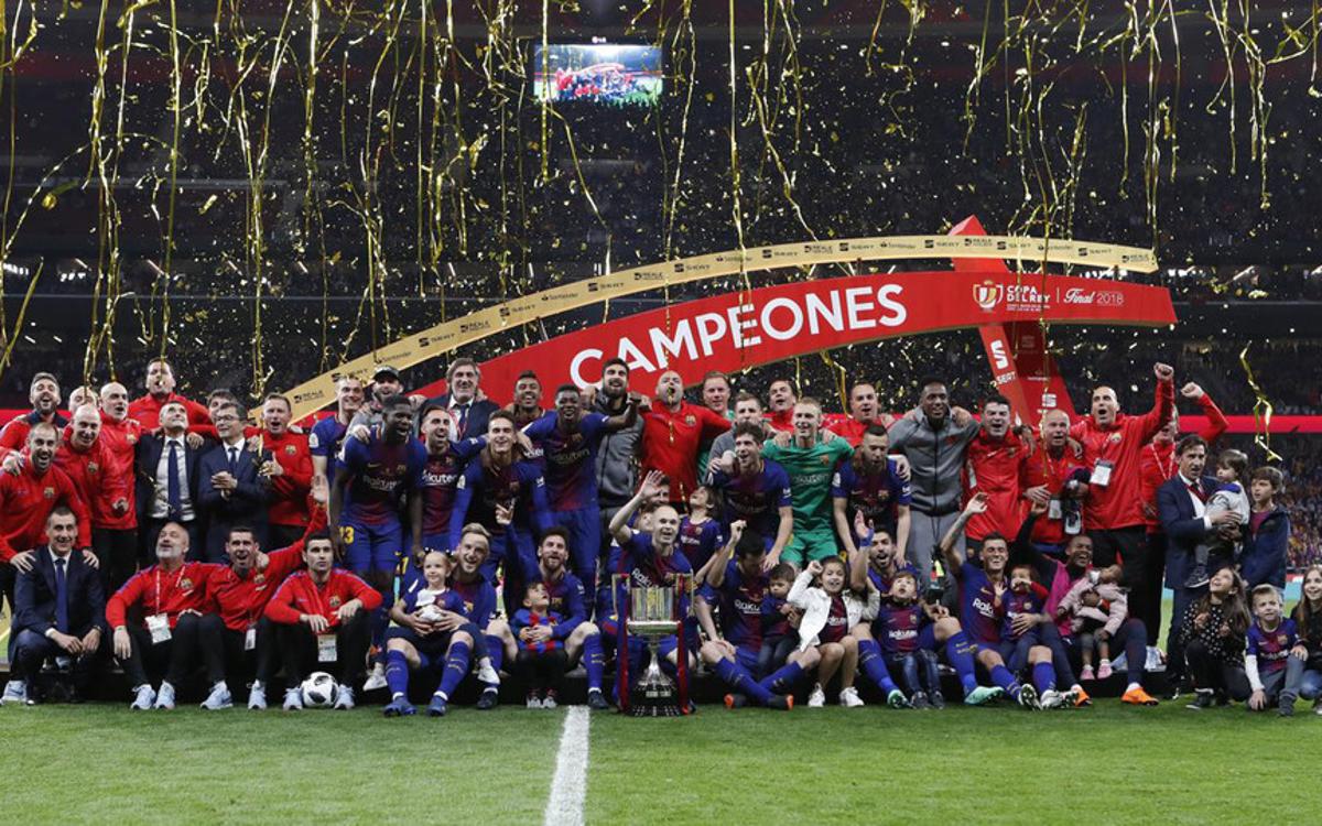 30th Copa del Rey title for FC Barcelona