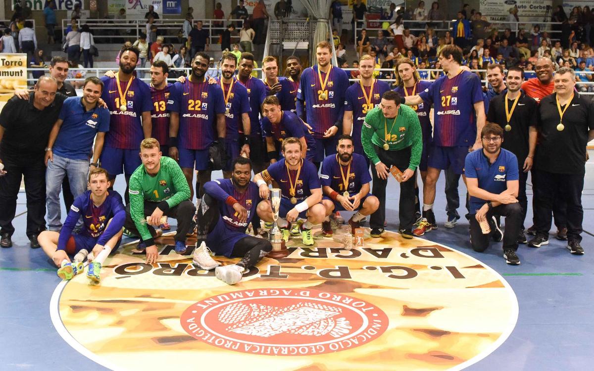Barça Lassa - Fraikin BM Granollers: Campeones con solvencia (46-27)