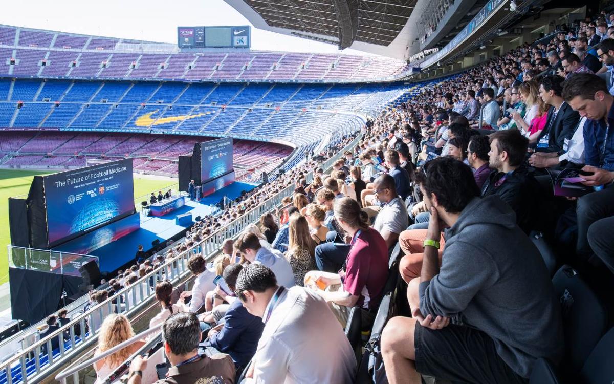 El Camp Nou acull aquest cap de setmana el congrés més important del món de medicina i ciències del futbol