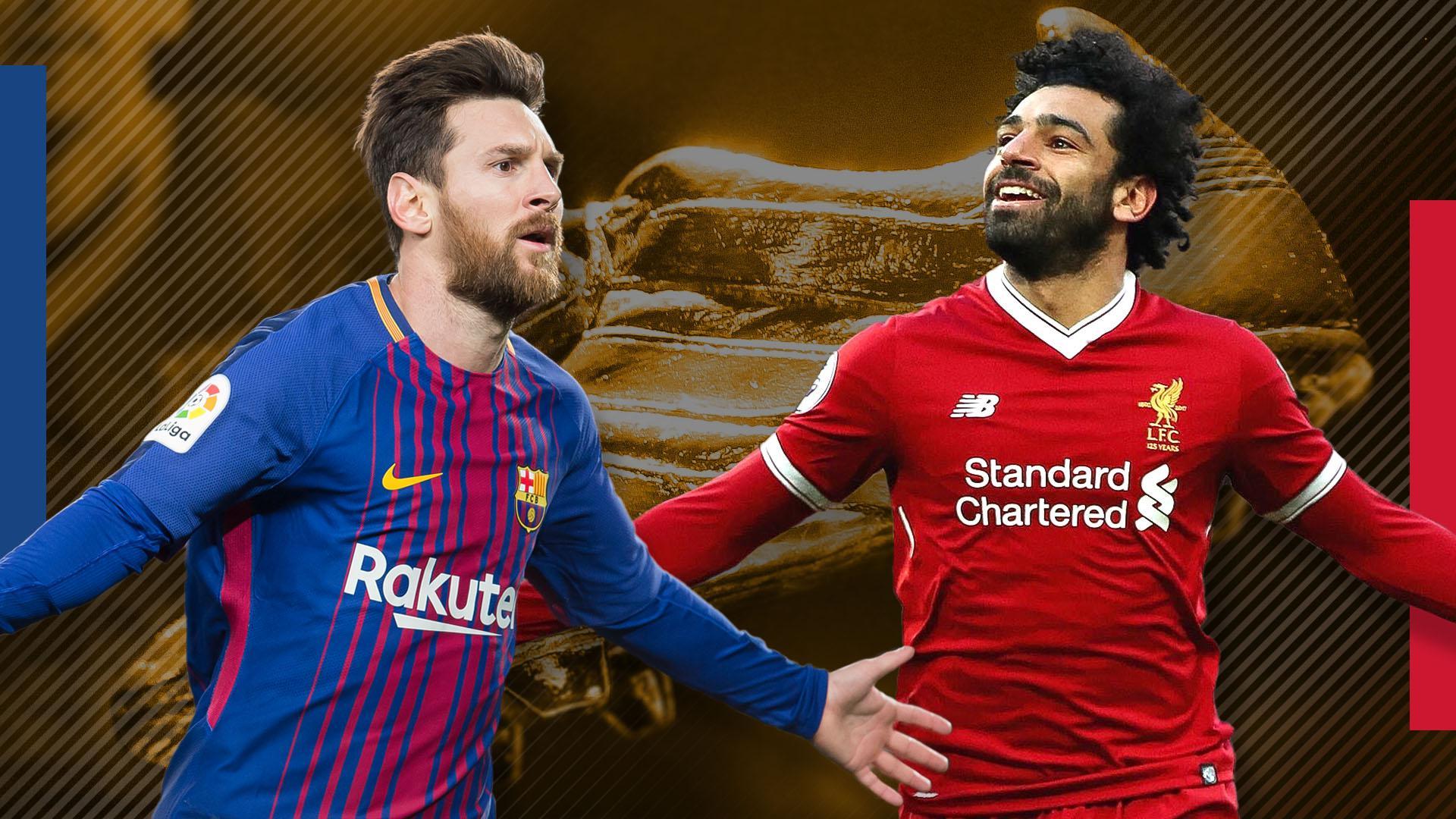 Messi y Salah, la final por el trono de Bota de Oro