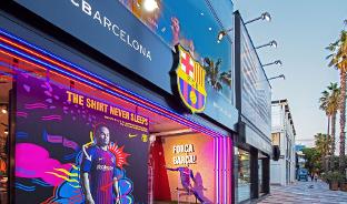 La FCBarcelona Official Store de de reabre en una mejor ubicación