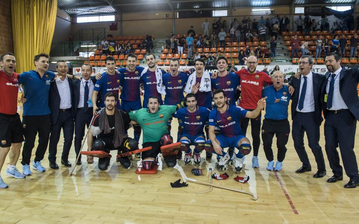 ICG Software Lleida v Barça Lassa: OK Liga Champions! (2-4)