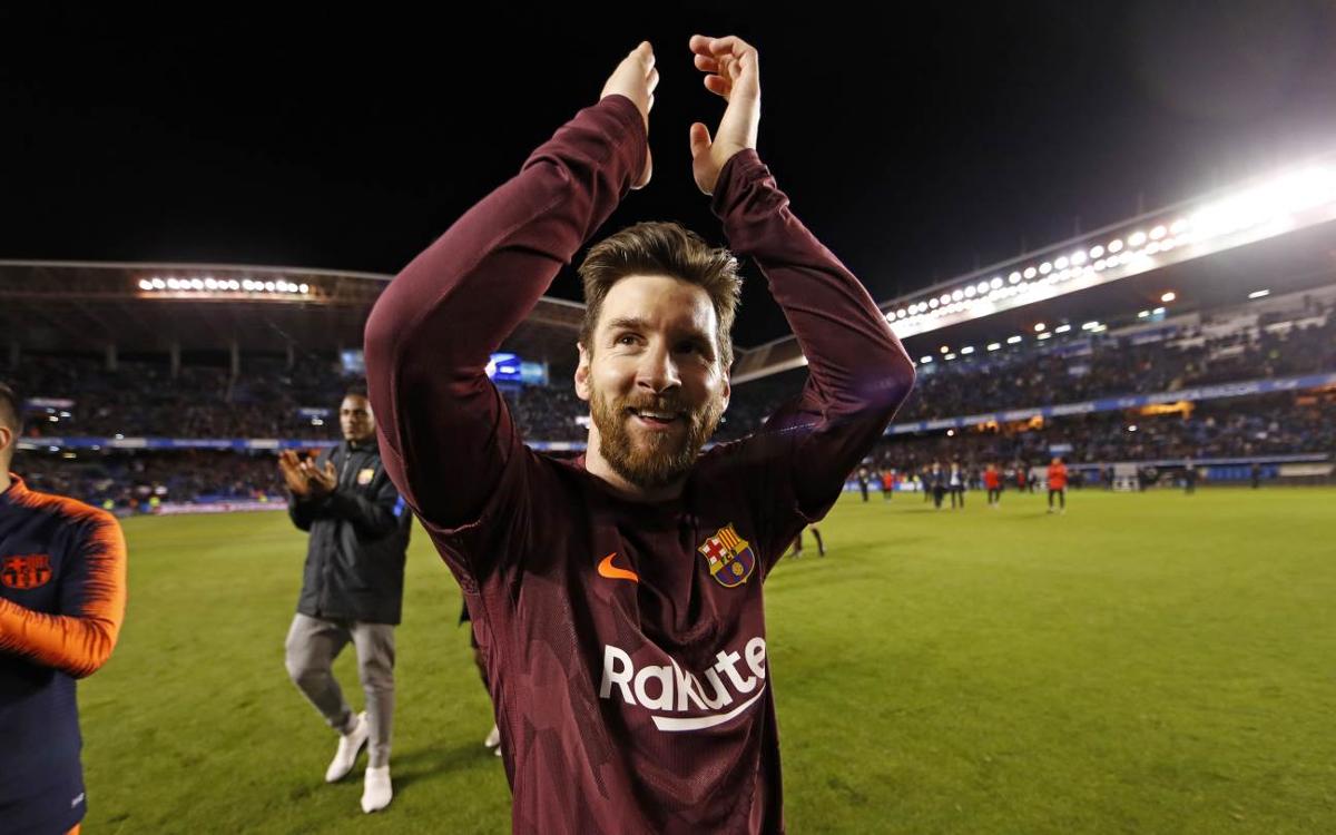 Lionel Messi: “Andrés Iniesta mereixia marxar així”