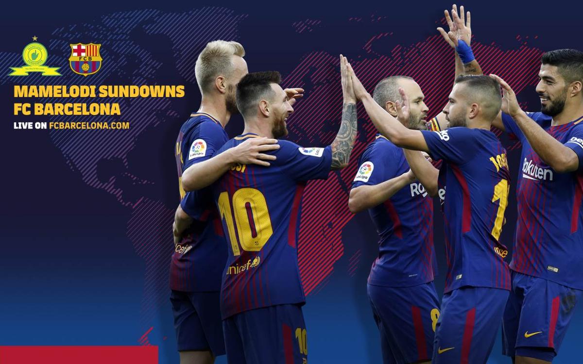 Cuándo y dónde ver el Mamelodi Sundowns - FC Barcelona