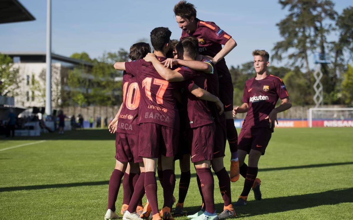 Manchester City 4-5 FC Barcelona: UEFA Youth League finalists!