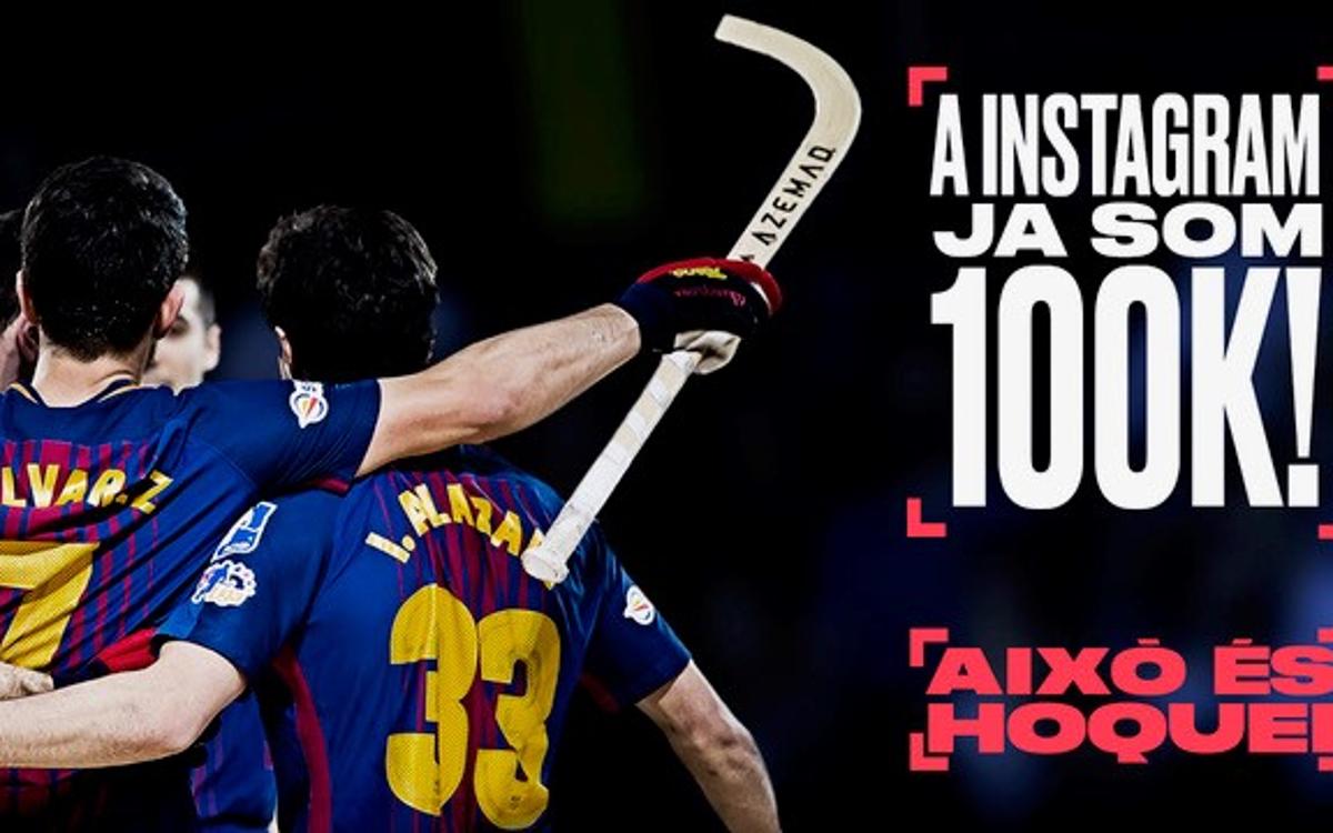 El Barça Lassa arriba als 100.000 ‘followers’ a Instagram amb un seguidor molt especial