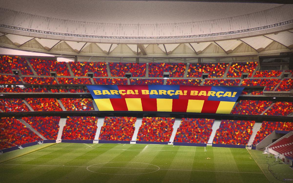 FC Barcelona announce special ‘tifo’ banner for Copa del Rey final