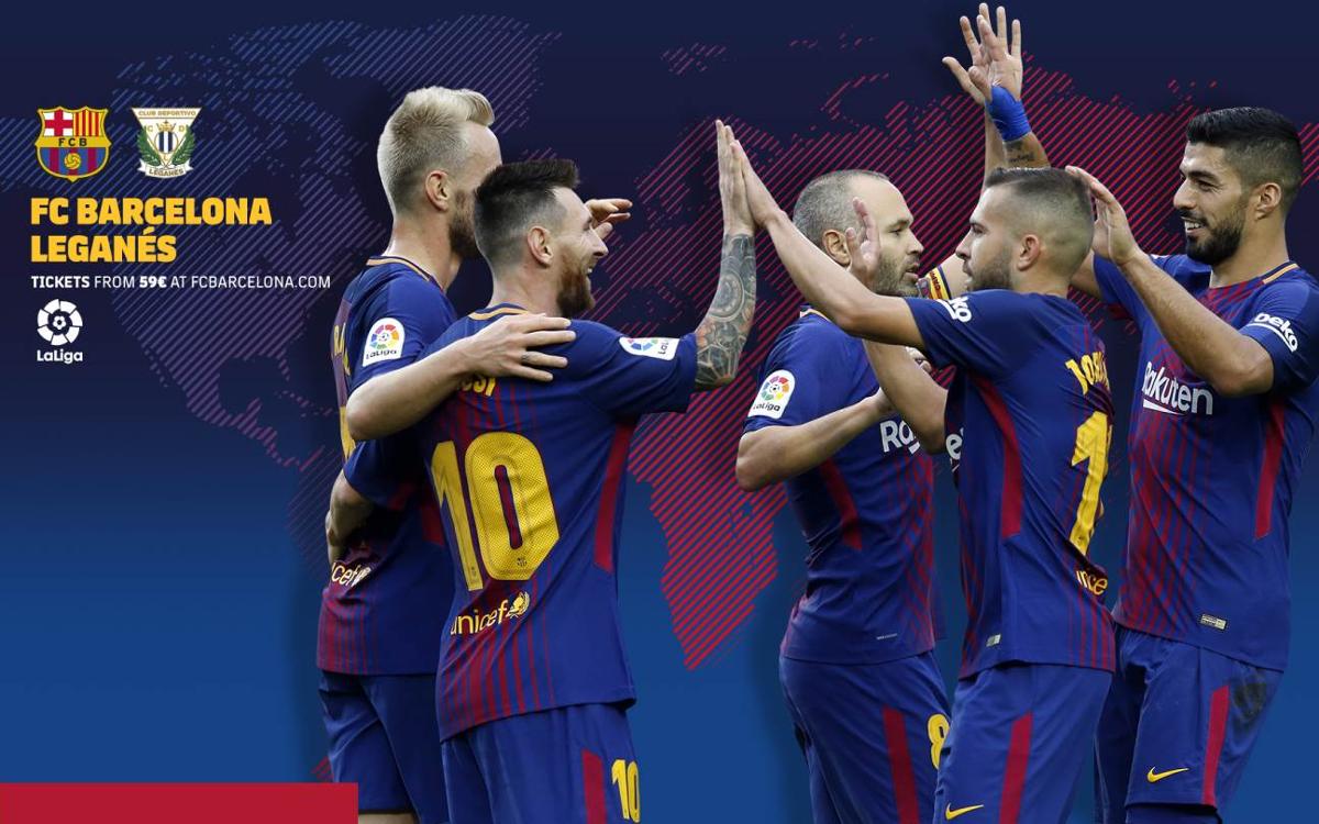 Cuándo y dónde se puede ver el FC Barcelona - CD Leganés