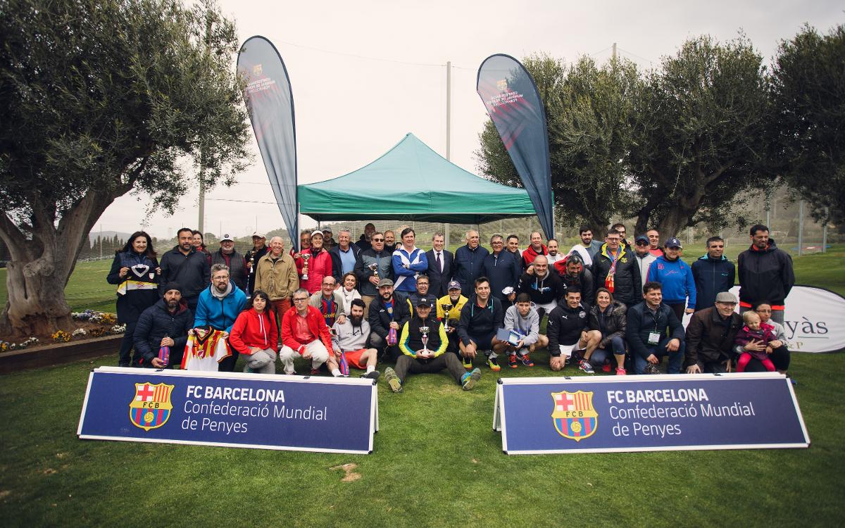 La Federació de Penyes del Barcelonès Est va organitzar tres tornejos esportius