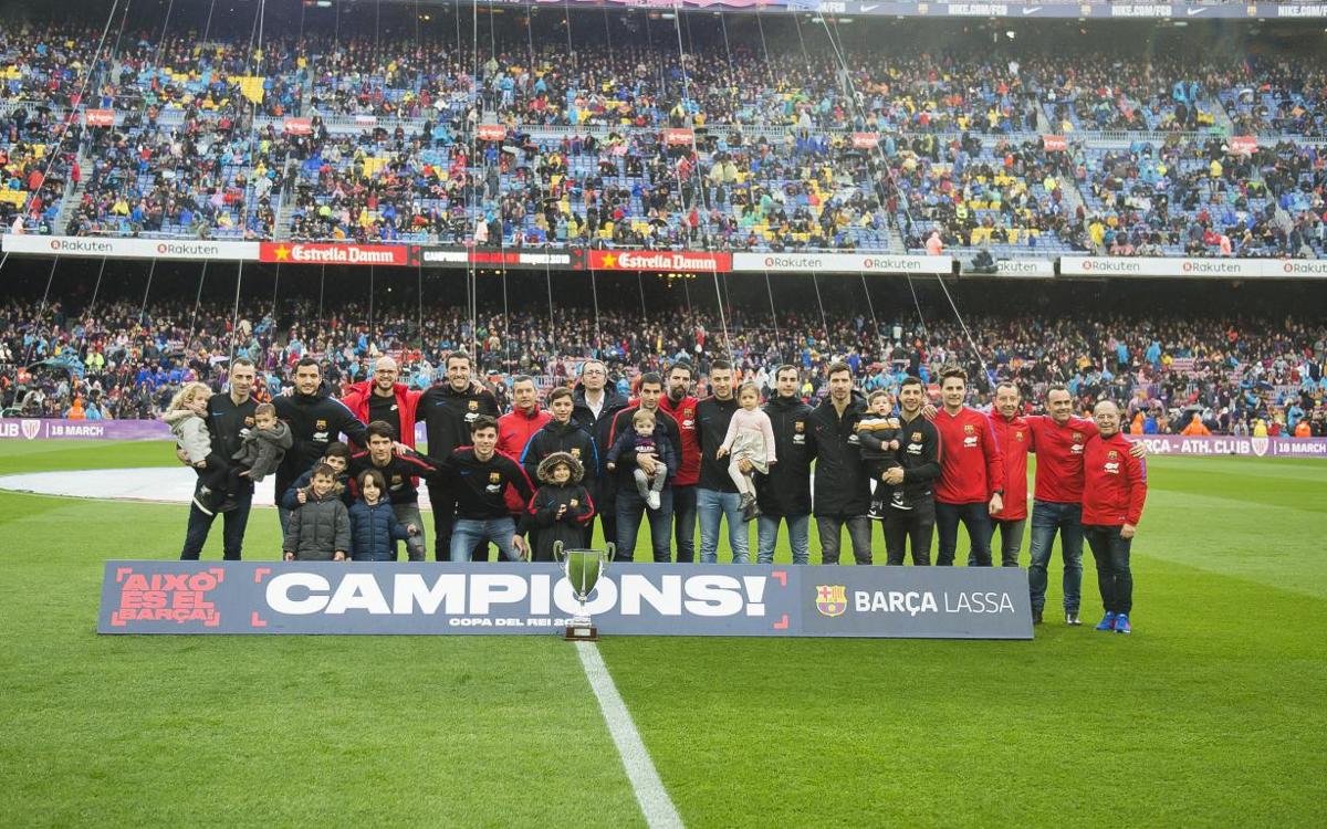 El Barça Lassa ofereix la Copa del Rei al Camp Nou