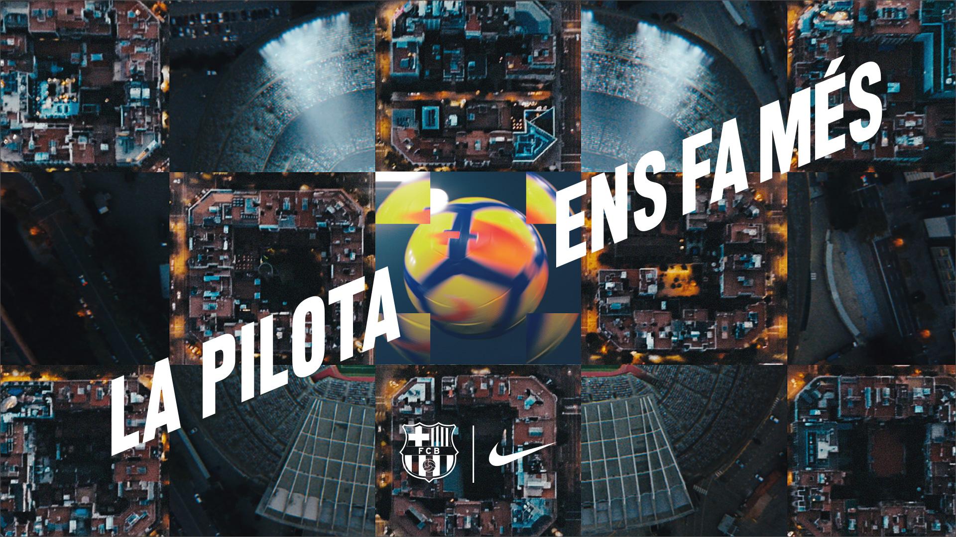 Económico paleta sensación FC Barcelona and Nike launch 'The ball makes us more' campaign