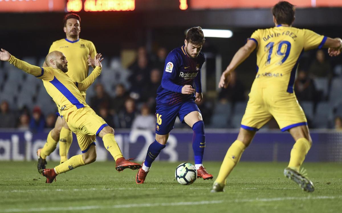 FC Barcelona B - AD Alcorcón: Ataque sin premio (0-1)