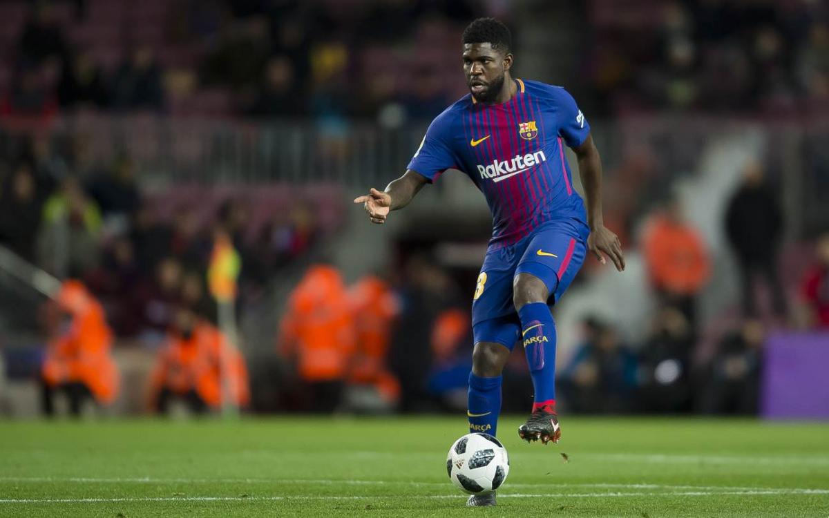 Umtiti's great game against Valencia