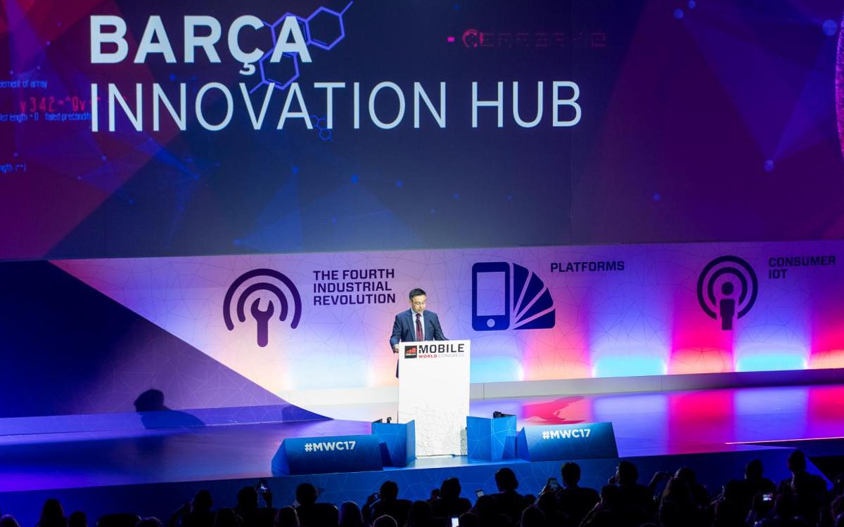 El Barça es converteix en el primer club esportiu europeu en formar part de la xarxa Digital Innovation Hubs