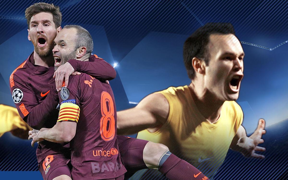 The Messi-Iniesta connection at Stamford Bridge