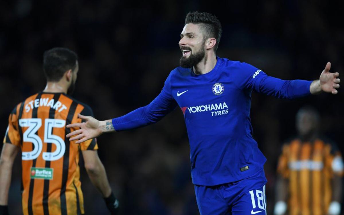 Chelsea rout Hull ahead of Barça visit (4-0)