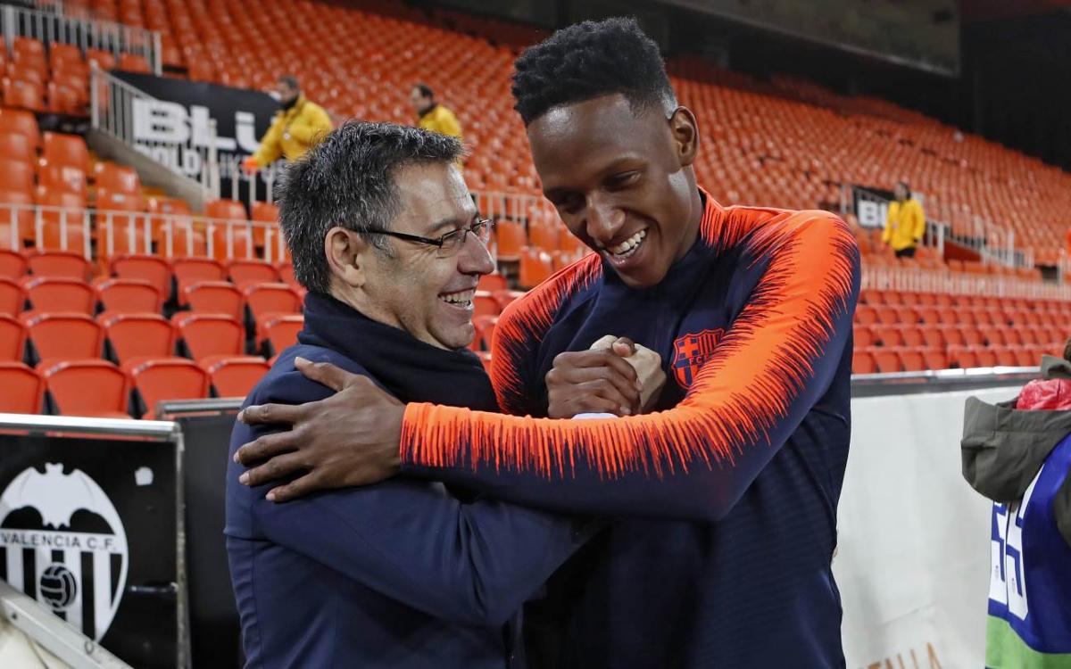The Inside View of Yerry Mina's Barça debut