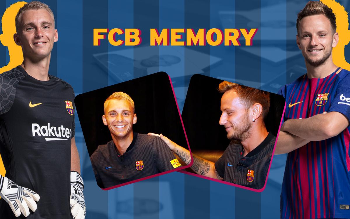 Memory test, Cillessen v Rakitic: Who will be the quickest?