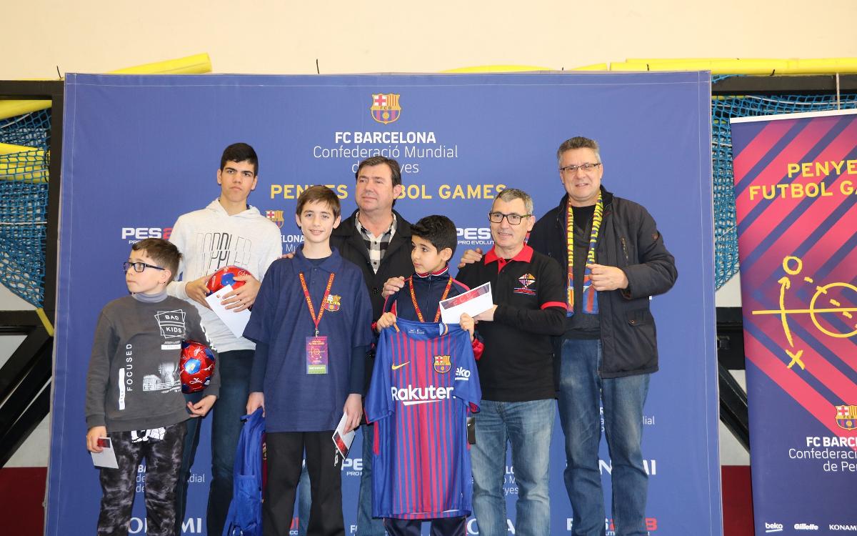 Celebrado el Torneo Penyes Futbol Games a la Federación de Peñas del Barcelonés Este