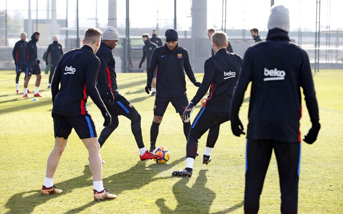 Return to training with El Clásico on the horizon