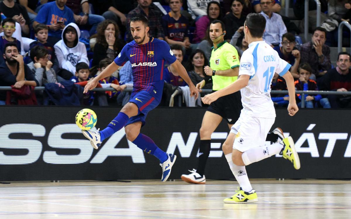 FC Barcelona - Catgas Energia Santa Coloma: No luck in the derby (2-2)