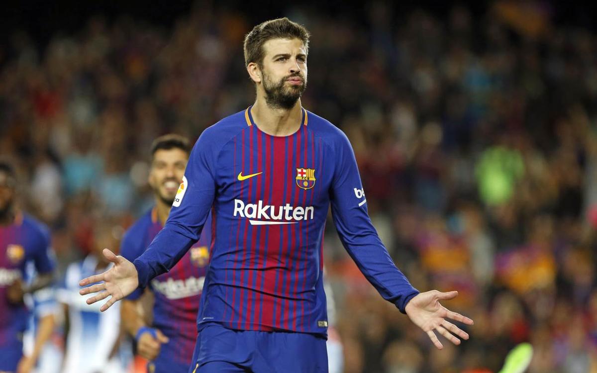 Gerard Piqué will sign his new contract on Monday
