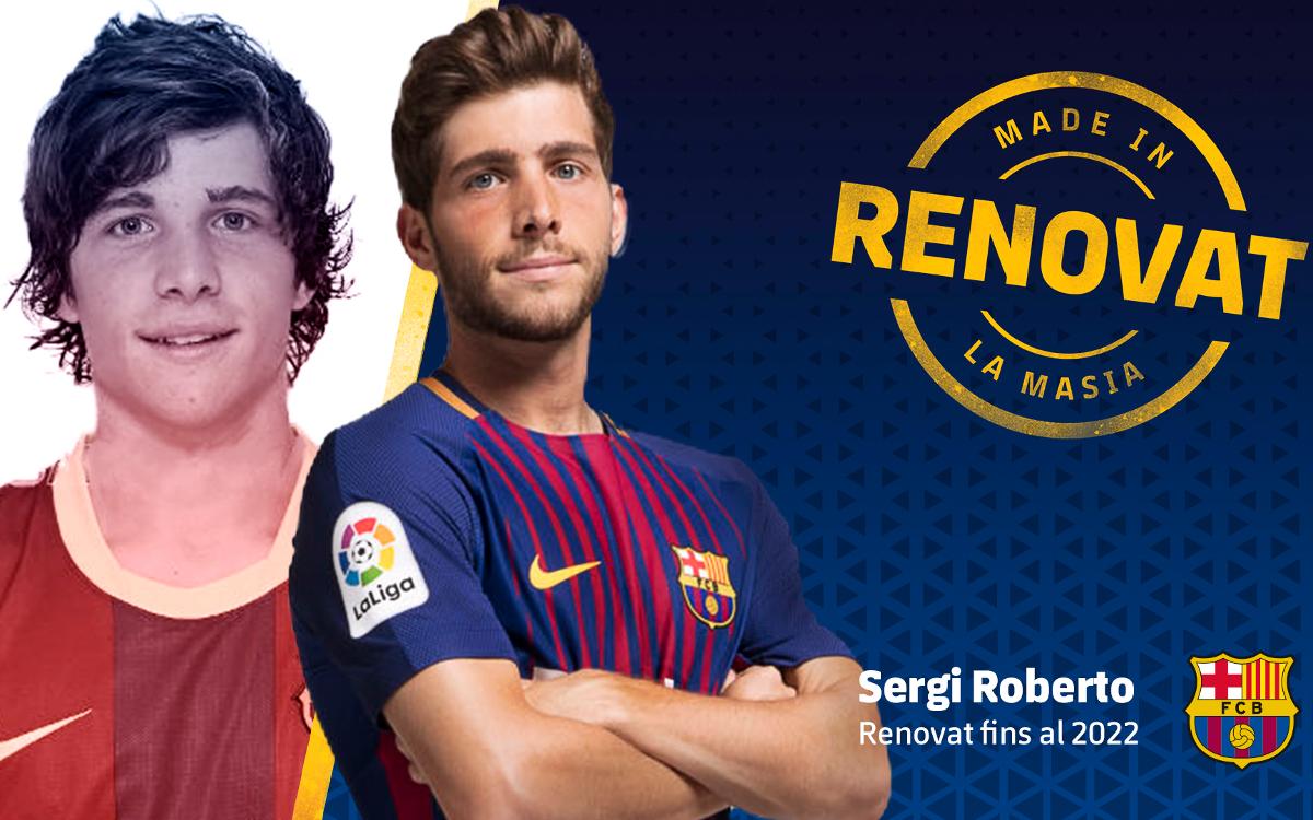 Acord per a la renovació del contracte de Sergi Roberto fins al 2022