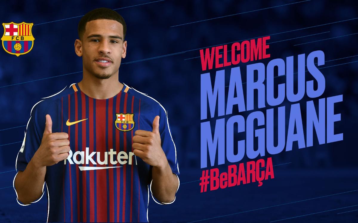 Agreement with Arsenal for the transfer of Marcus McGuane