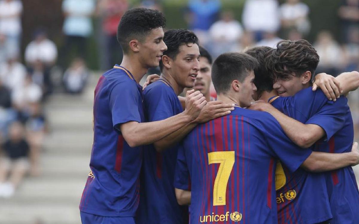 Juvenil A - Girona FC: Goleada azulgrana que vale un liderato (3-0)