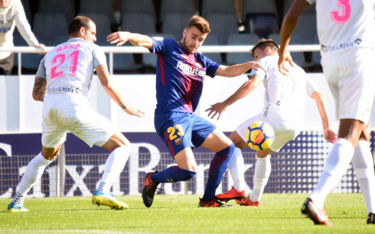 Barça B - UD Almeria: Mereixien més (1-1)