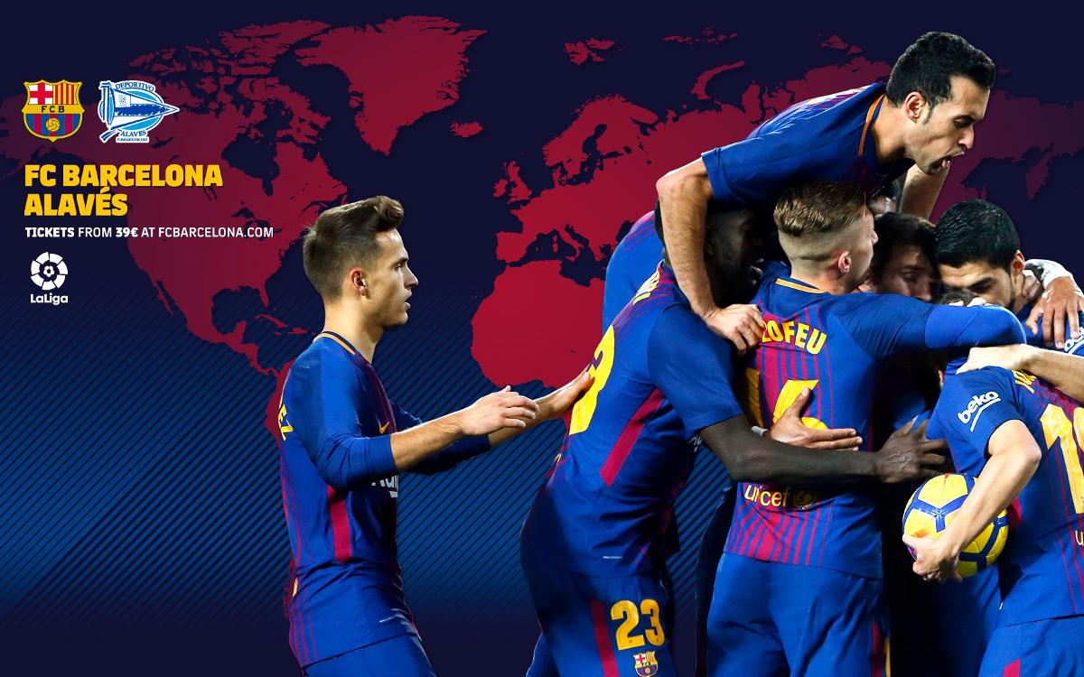 Quan i on es pot veure el Barça-Alabès