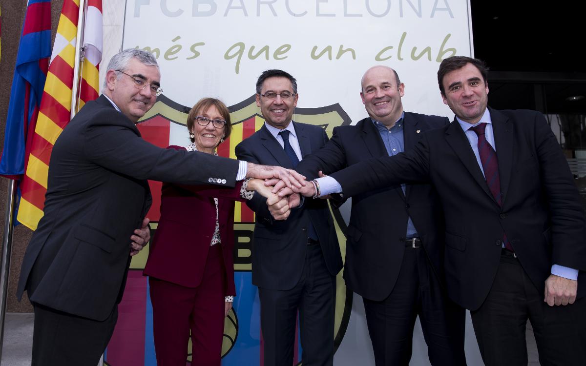 El Barça Innovation Hub signa un conveni pioner amb ESADE per impulsar un màster en gestió esportiva