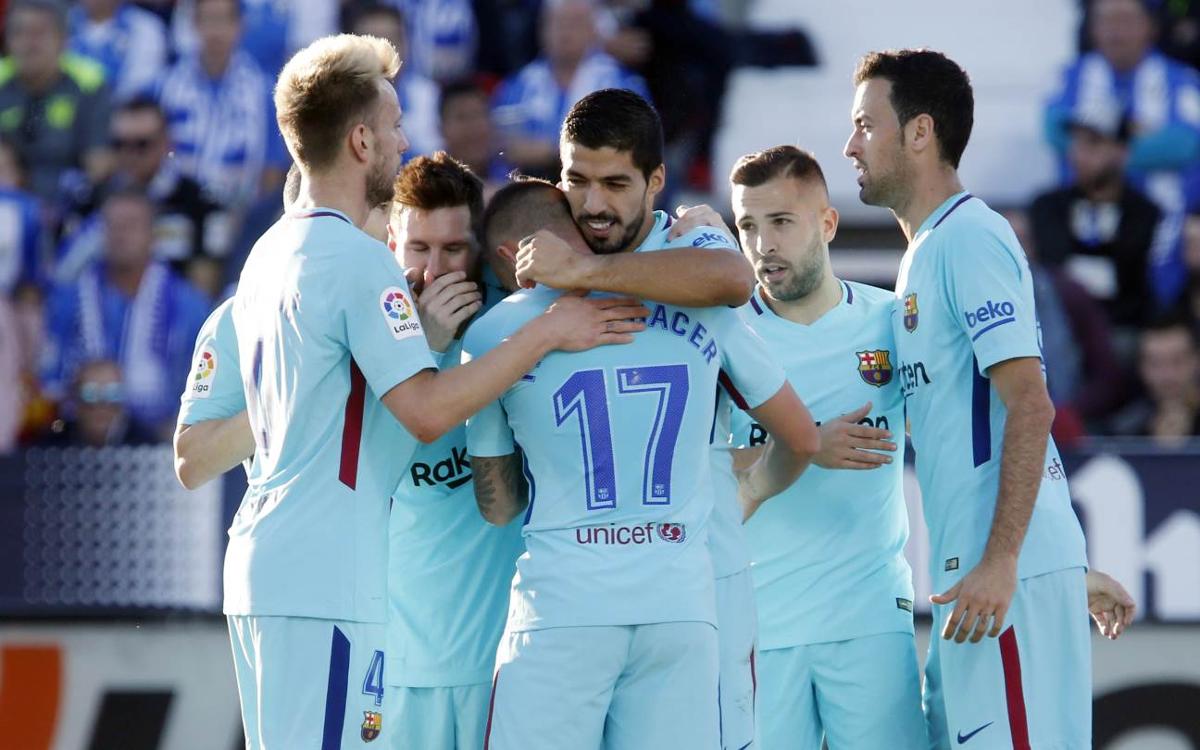 Vidéo - Les moments forts de la victoire du FC Barcelone à Leganés (0-3)