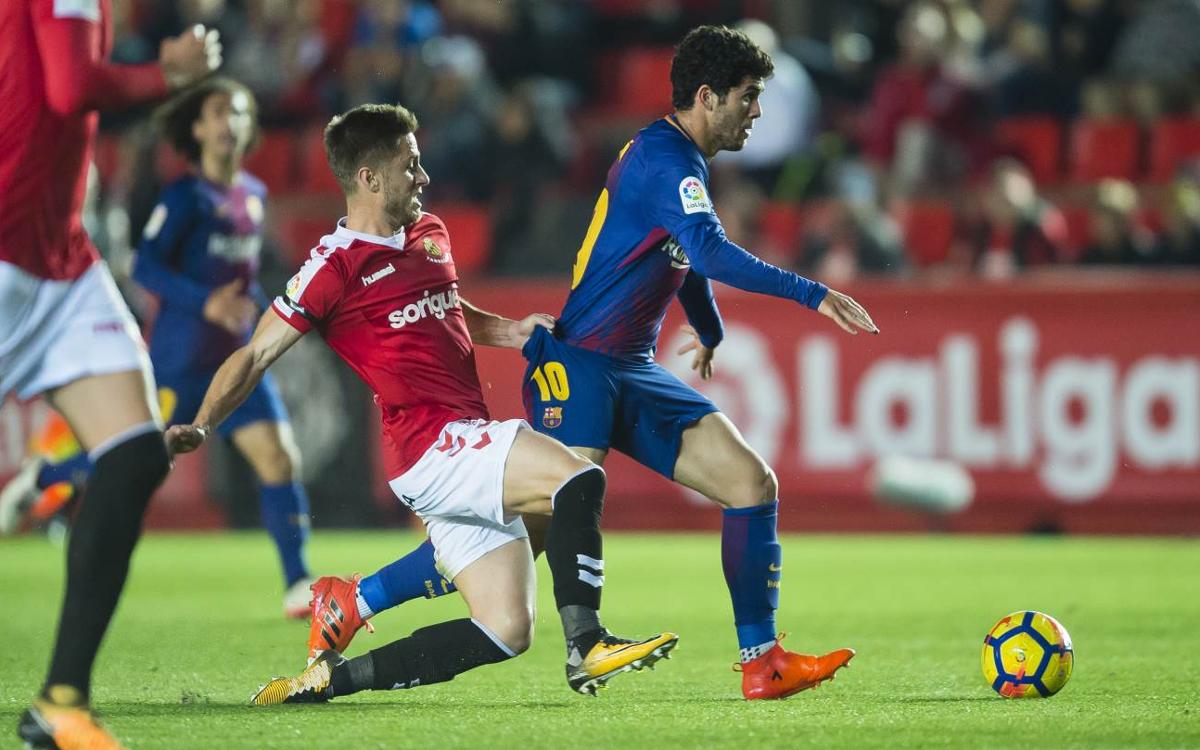 Gimnàstic de Tarragona - FC Barcelona B: Repartiment de punts al Nou Estadi (0-0)