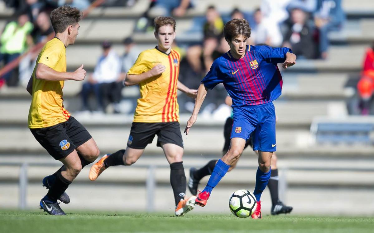 Juvenil A – Sant Andreu: Golejada per continuar pressionant (4-0)