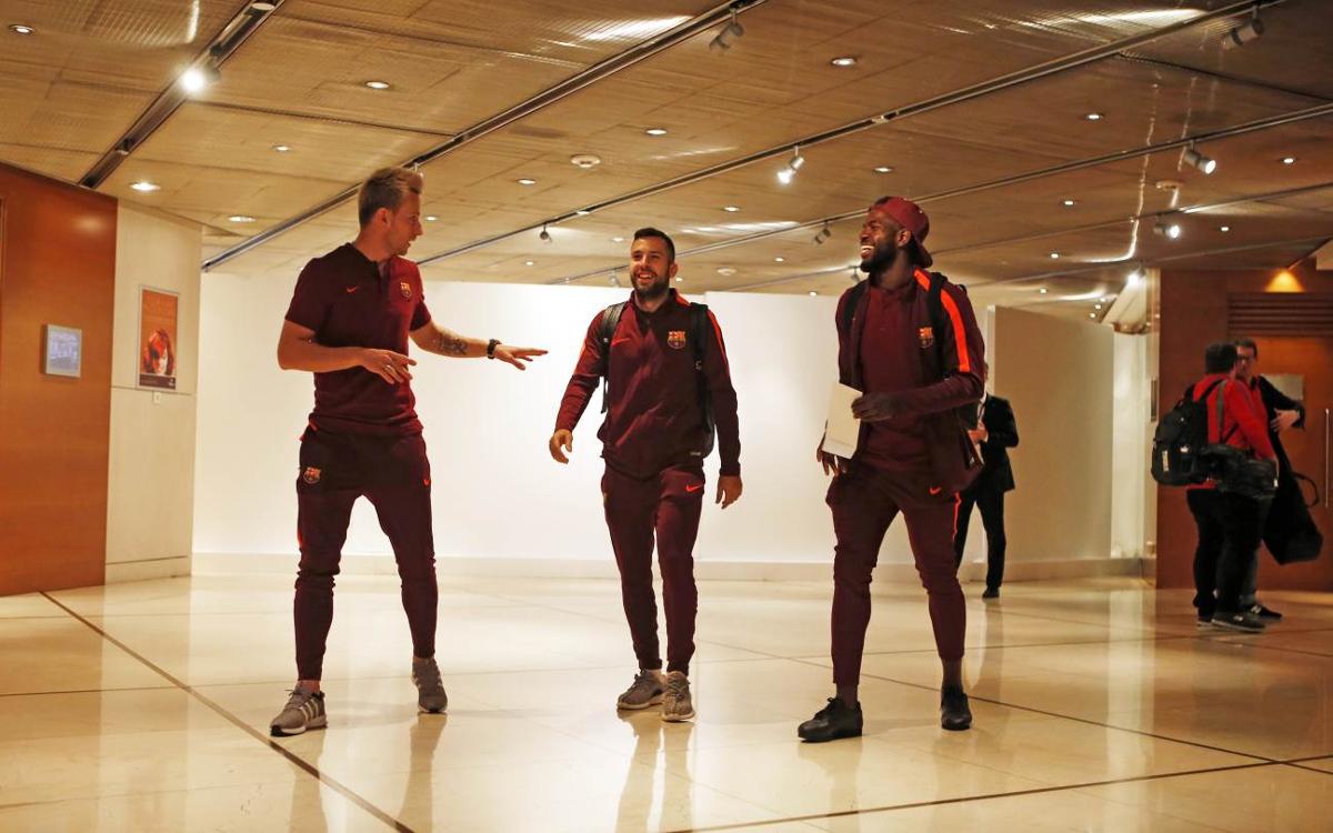 Vidéo - Les coulisses du voyage du FC Barcelone à Athènes