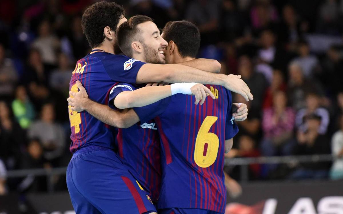 FC Barcelona Lassa - Llevant UD FS: Victòria de nou líder (4-0)