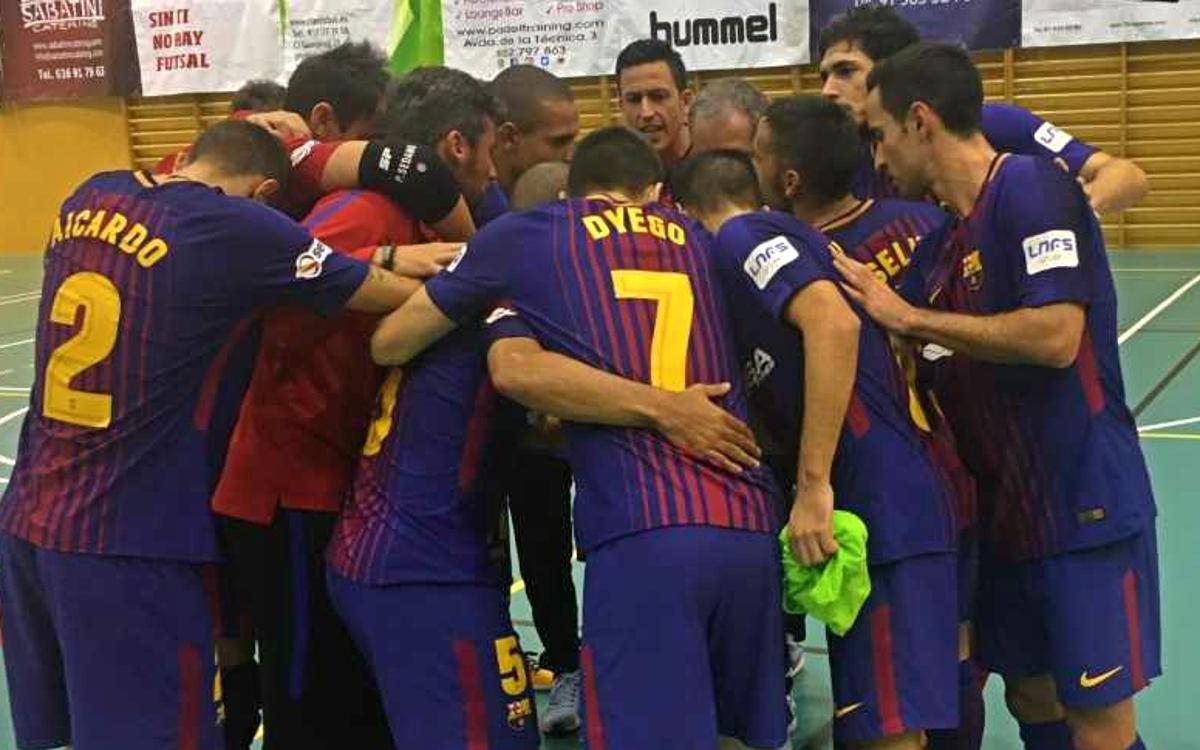 Rivas Futsal – FC Barcelona Lassa: Through to the last four (1-8)