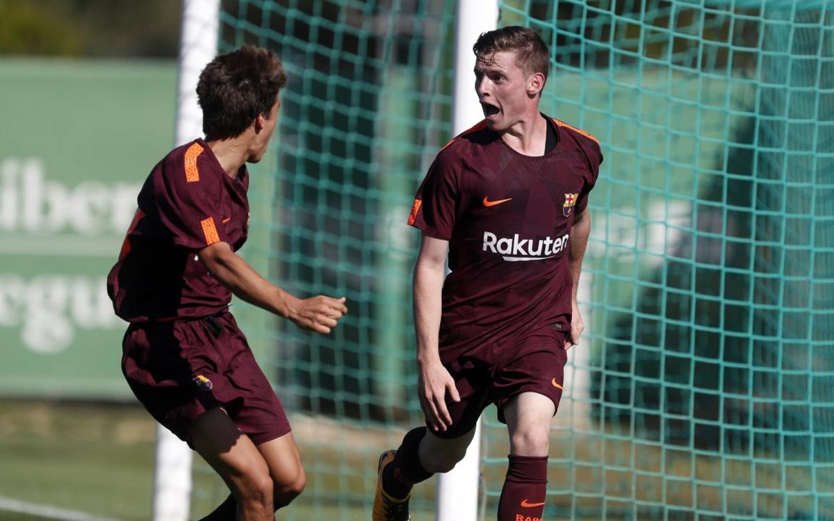 The top five goals of the week from La Masia