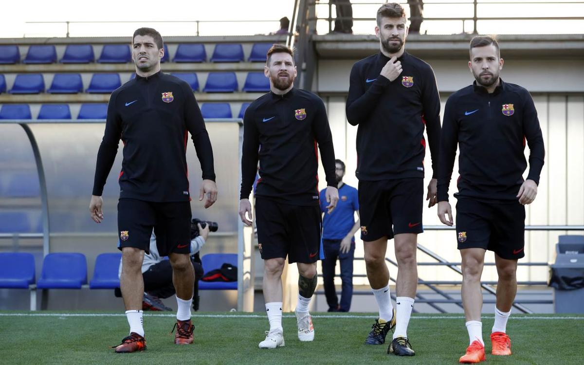 Squad announced for trip to Bilbao, Alba in but injured Iniesta out