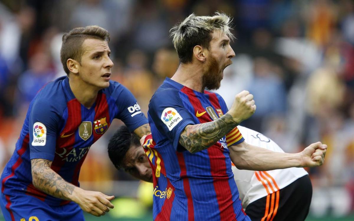 Vidéo - Les buts décisifs du FC Barcelone à Mestalla