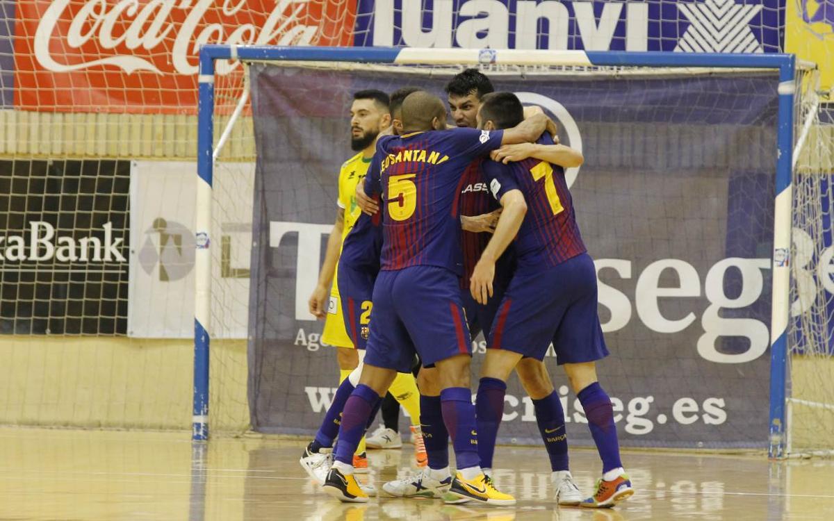 Jaén - FC Barcelona Lassa: Triunfo de prestigio a domicilio (1-4)