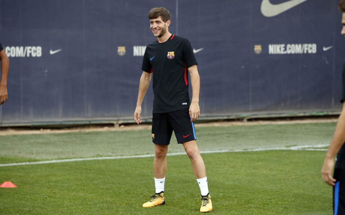 Barça back in training amid international break