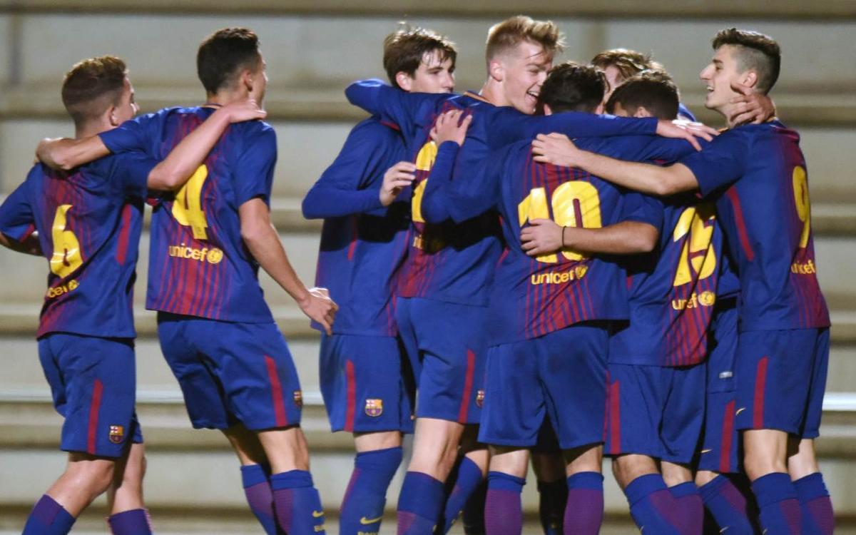 Juvenil A – Saragossa: Insistents fins a la victòria (1-0)