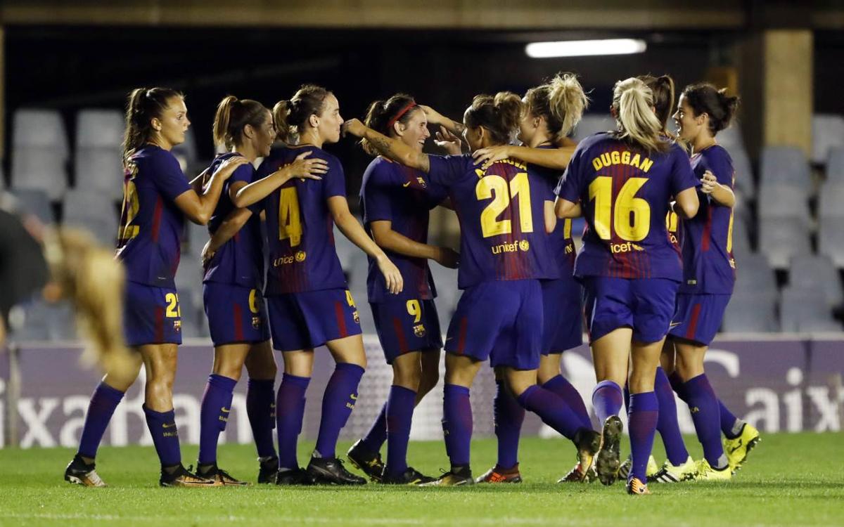 FC Barcelona Femení – Avaldsnes IL: A vuitens amb contundència i claredat (2-0)