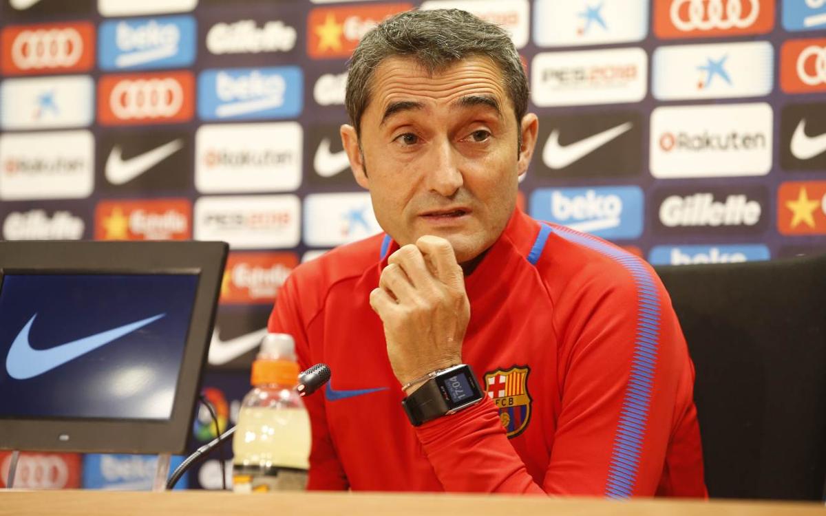 Valverde: “El València té un pla clar i ben treballat”