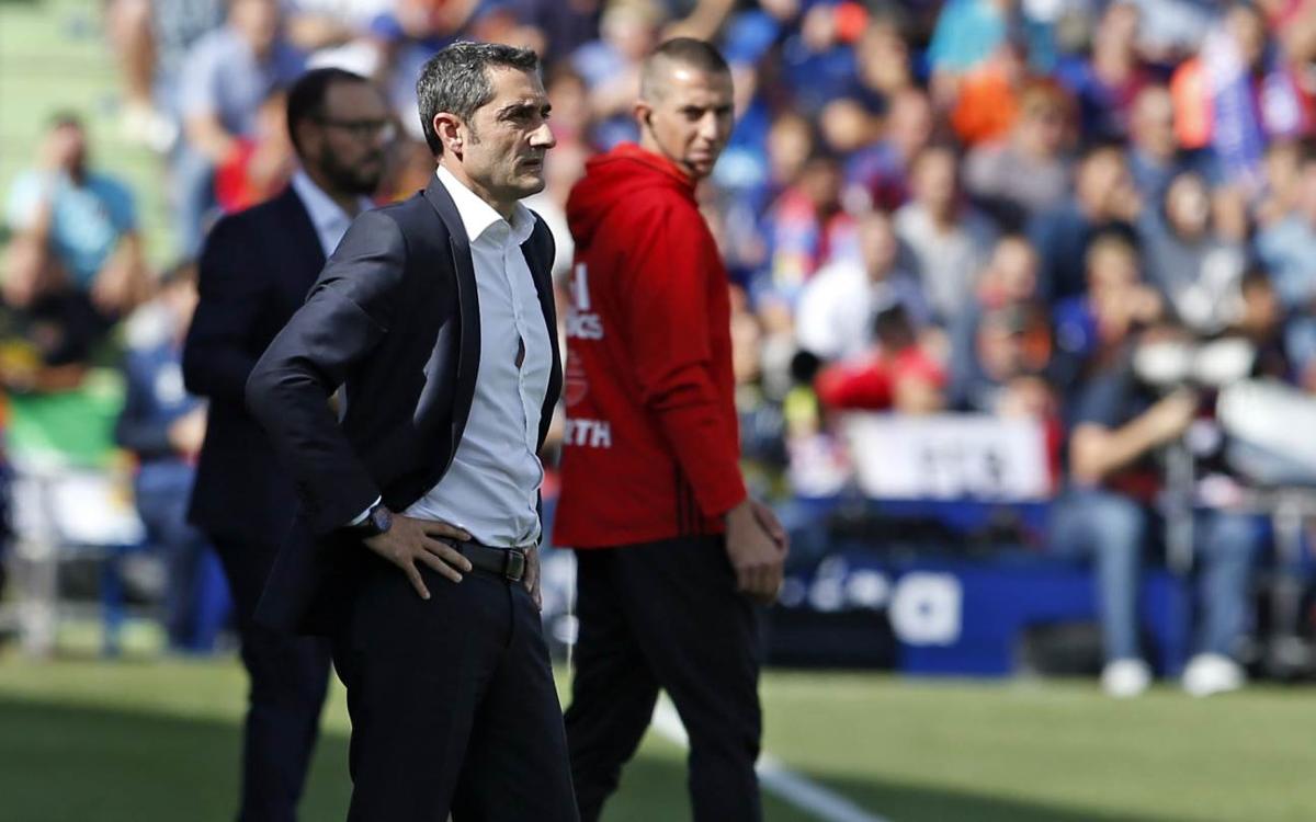 Ernesto Valverde: “Ha estat un partit dur i ens ha costat molt”