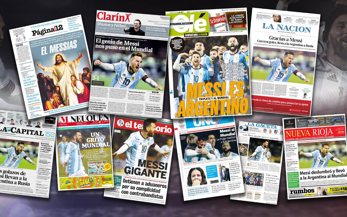 Heroïcitat de Messi amb l’Argentina