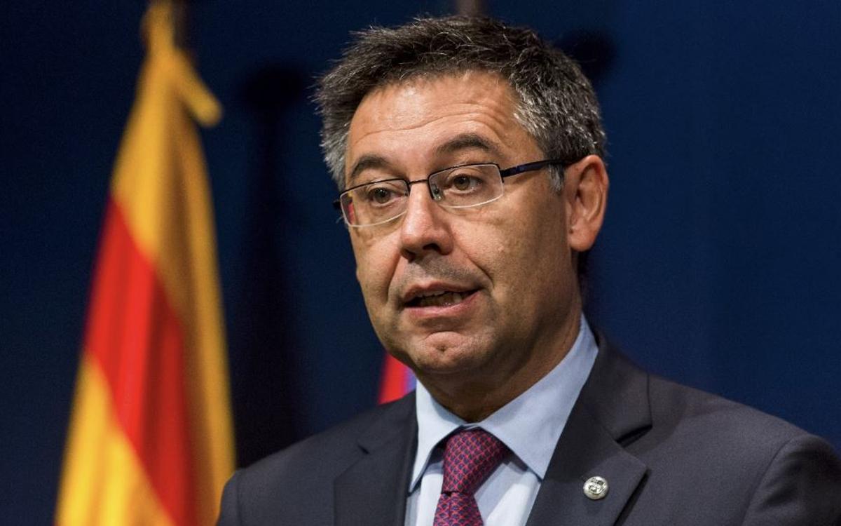 Bartomeu: 'We deeply regret what is happening in Catalonia'