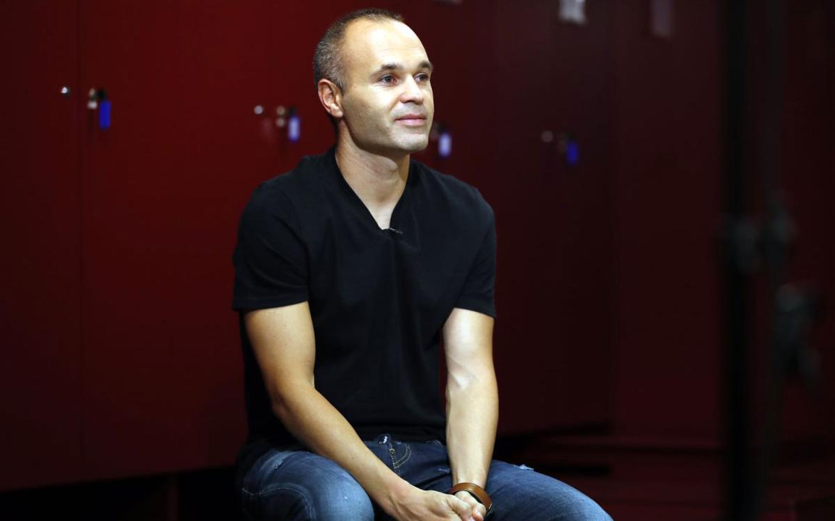 Video interview: Andrés Iniesta talks then and now at FC Barcelona